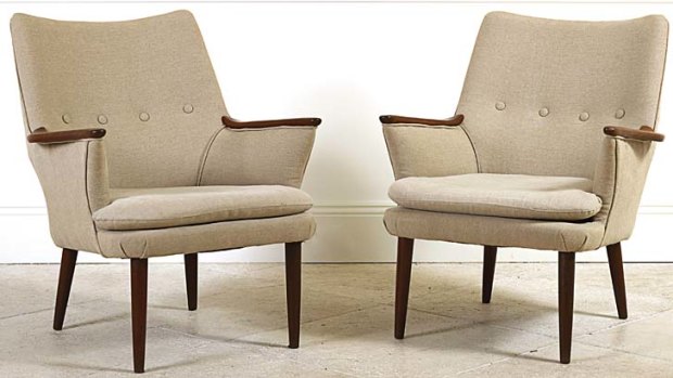 Lots to be desired &#8230; Grant Featherston chairs.