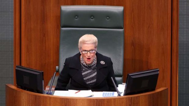 Madam Speaker Bronwyn Bishop's independence has again been called into question.