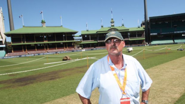 "On the fourth day, still batting but it’s really starting to spin. No guarantees, but  that’s how it usually plays out" ... SCG curator Tom Parker.