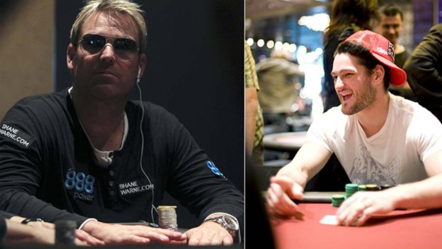Sports stars Shane Warne and Brendan Fevola have been ambassadors for online poker companeis in Australia.
