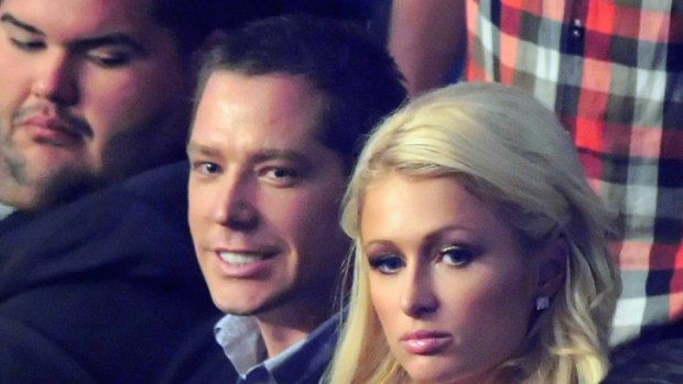 Over it ... Paris Hilton and former boyfriend Cy Waits have reportedly split up.