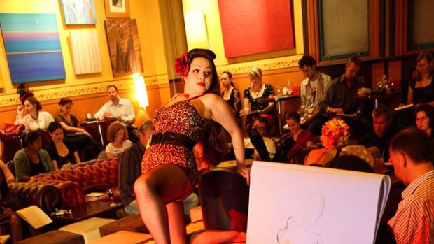 Life drawing with a difference: Dr Sketchy's.