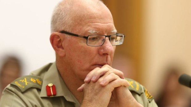 Outgoing Defence chief General David Hurley