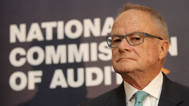 Commission of Audit chairman Tony Shepherd.