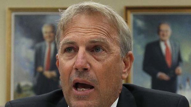 Spin ... Kevin Costner testifies to Congress.