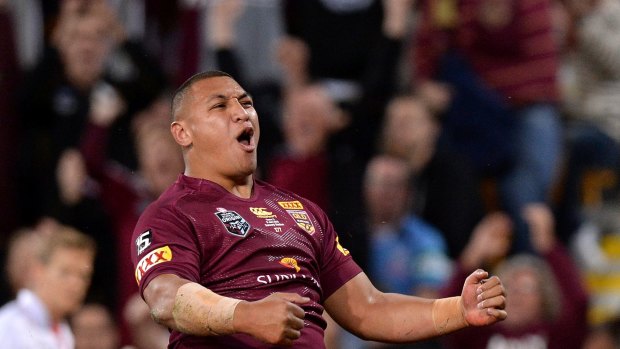 Josh Papalii is happy he was picked for the Maroons.