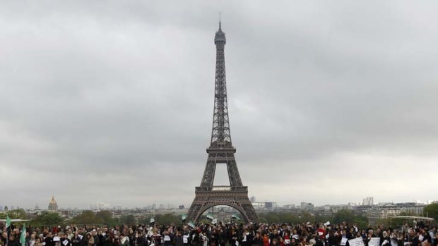 Hotbed of industrial action ... Paris.