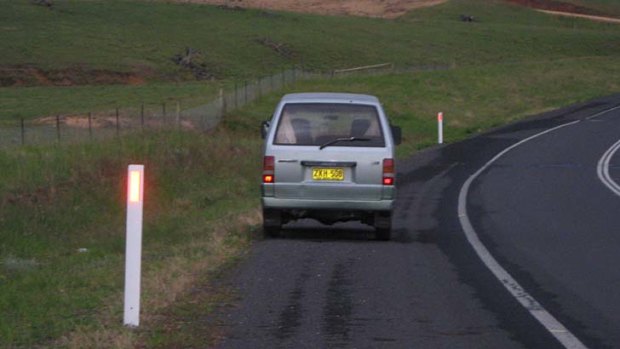 Sylvia Pajuczok's locked van was found by the side of the Monaro Highway.