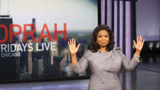 Heading Down Under ... Talkshow host Oprah Winfrey.