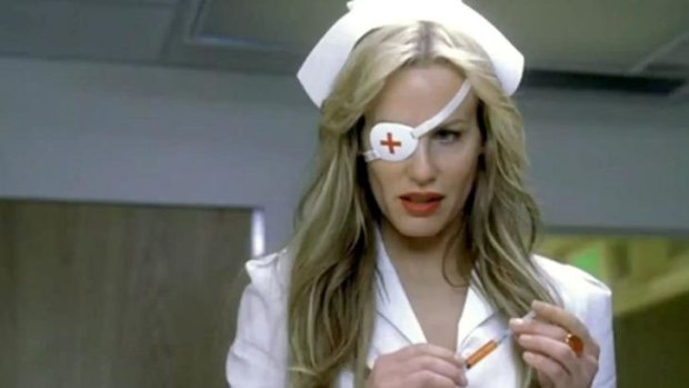 Daryl Hannah in <i>Kill Bill</i>.