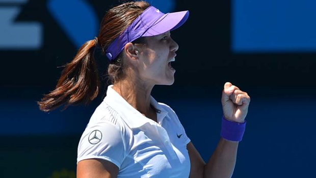 One better this time? China's Li Na has won through to the women's final.