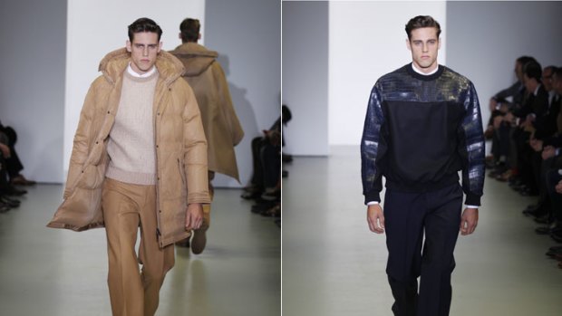 On the runway ... the Stenmark twins walked for Calvin Klein during Milan Men's Fashion Week and will continue their careers overseas.