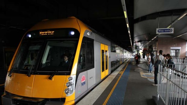 Troubled ... Waratah trains have experienced a number of setbacks.