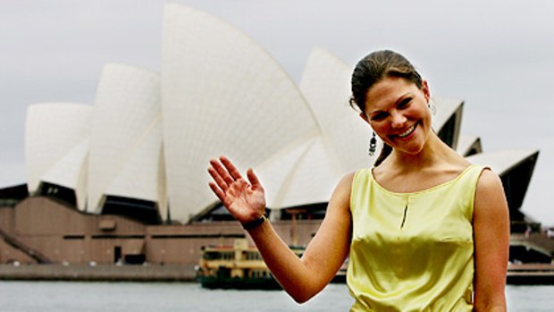Royal wedding ... Crown Princess Victoria of Sweden, seen in this file photograph in Sydney in 2005, is to marry next year.