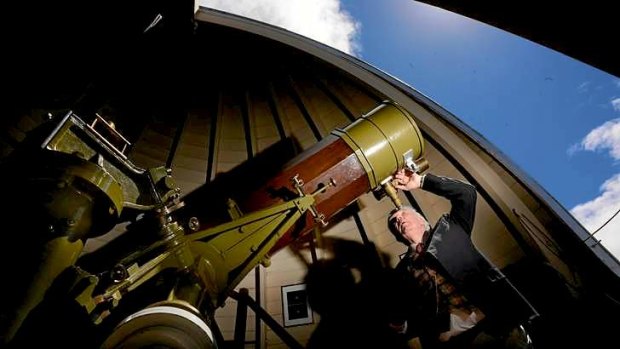 Final frontier: Jim Pollock of the Astronomical Society of Victoria has his heart set on restoring the Great Melbourne Telescope.