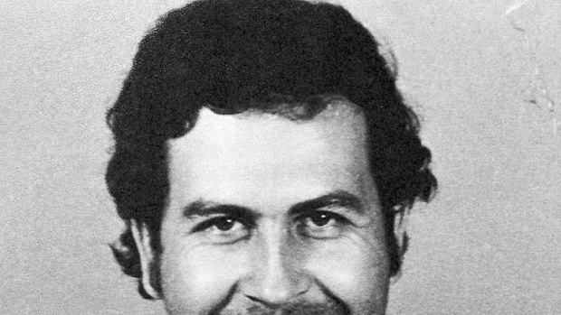 Escobar ... in a police mug shot.