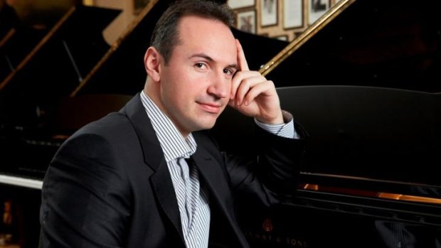 Macedonian pianist Simon Trpceski brings lyricism into play.