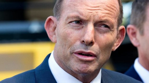 Tony Abbott: his comments have been  branded "offensive".