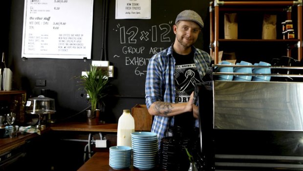 Loading Dock Espresso co-owner James Thompson will be introducing a "suspended coffee" system to his coffee shop where people can purchase a coffee for those who can't afford it.