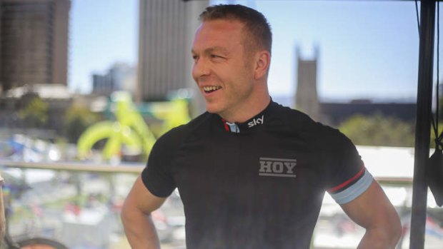 Misses being on the track: Chris Hoy.