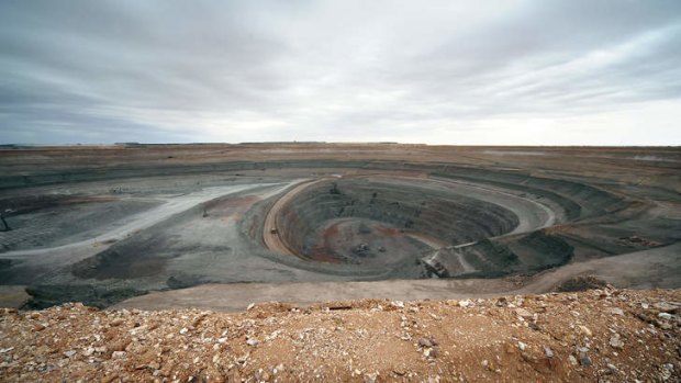OZ Minerals' Prominent Hill mine.