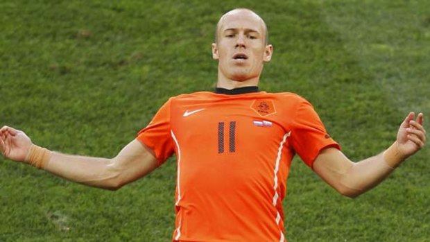 Arjen Robben ... hailed as an "absolute genius".