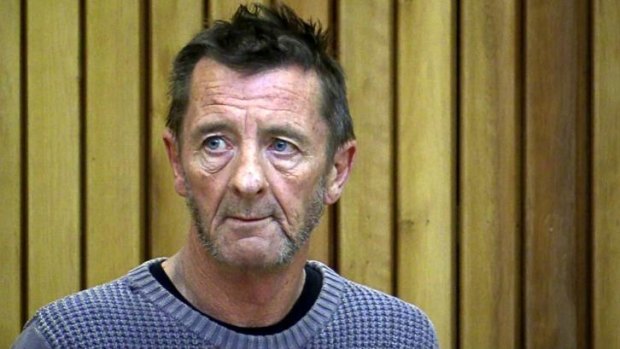 Phil Rudd appears in New Zealand's Tauranga District Court.