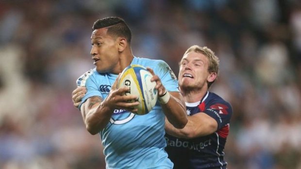 Israel Folau is on his way to South Africa to rejoin his Waratahs teammates.