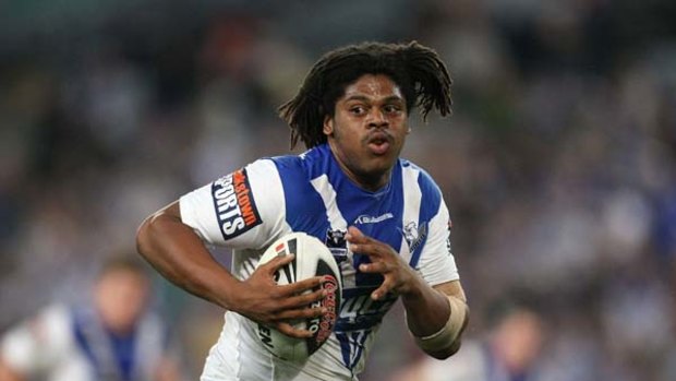 Don't argue ... Jamal Idris has the size and style to win a NSW jumper.
