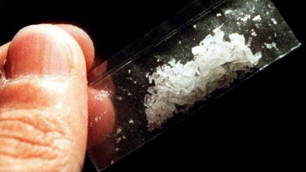 Surge: Crystal methylamphetamine is fuelling serious, violent crime, according to the Australian Crime Commission.