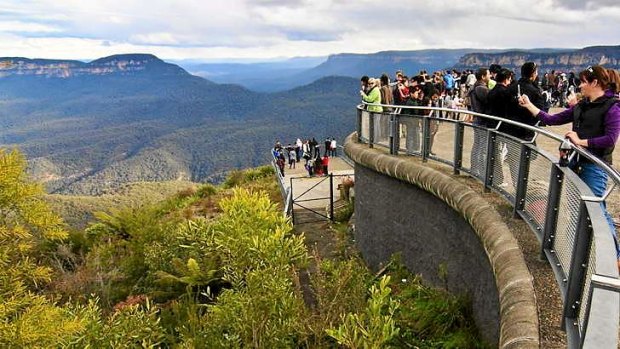 It is hoped tourists will venture further than the Blue Mountains.