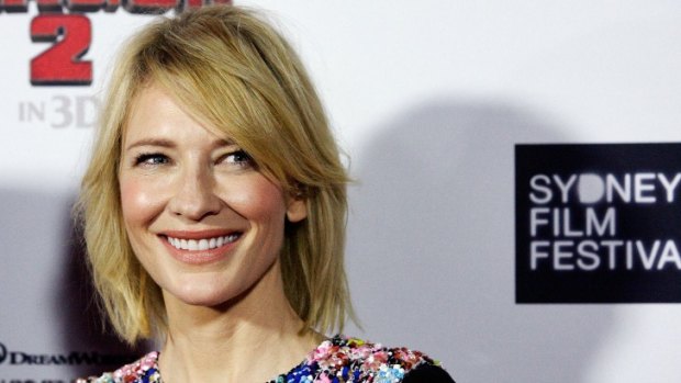 Cate Blanchett appeared to enjoy the drama free premiere of her new film in Sydney on Monday night.