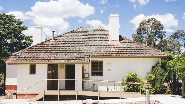 The Stromlo Cottage as it stands now, refurbished by the ACT Government at a cost of $350,000.