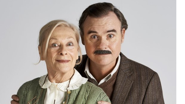 Mother and Son Noeline Brown and Darren Gilshenan are at Canberra Theatre.