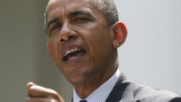 US President Barack Obama delivers an announcement on the US troop pullout from Afghanistan. 