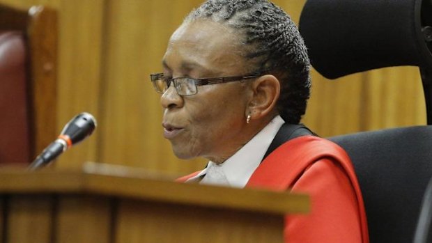 Judge Thokozile Masipa.