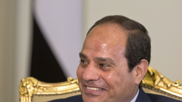 Shared values? Egyptian President Abdel-Fattah el-Sisi.