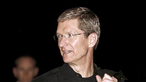 Timothy "Tim" Cook, chief executive officer at Apple, attends the MacWorld conference in San Francisco, California, January 6, 2009.
