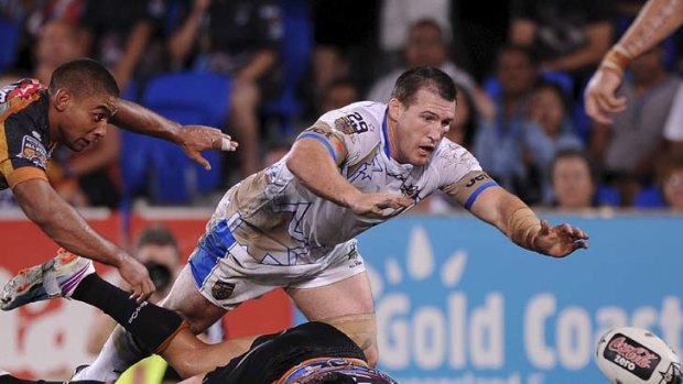 Ready to rumble &#8230; NRL All Stars prop Paul Gallen is expecting a fiery clash on Saturday.