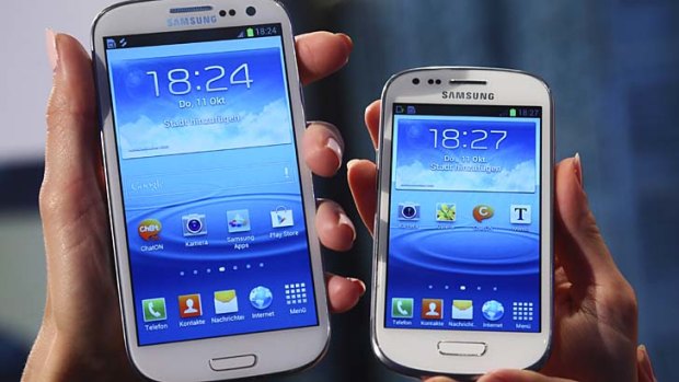 Samsung has overtaken Apple in the "smart connected devices" market.