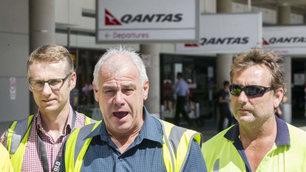 TWU state secretary Peter Biagini has blasted Qantas management over its decision to cut 5000 jobs.