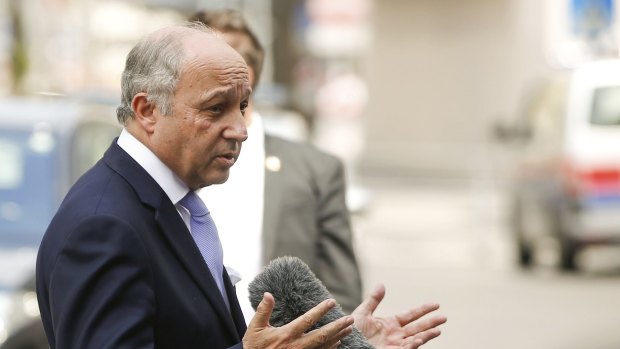 French Foreign Minister Laurent Fabius.