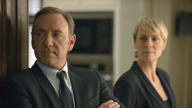 The acclaimed Netflix series <i>House of Cards</i>.