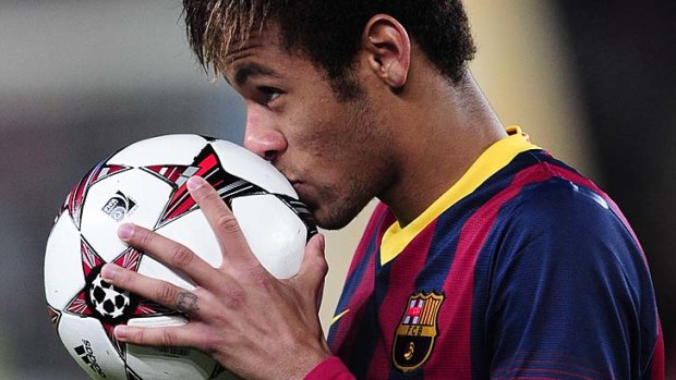 Barcelona's Brazilian forward Neymar da Silva Santos Junior.