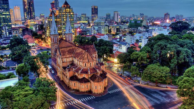 Ho Chi Minh City's Notre Dame.
