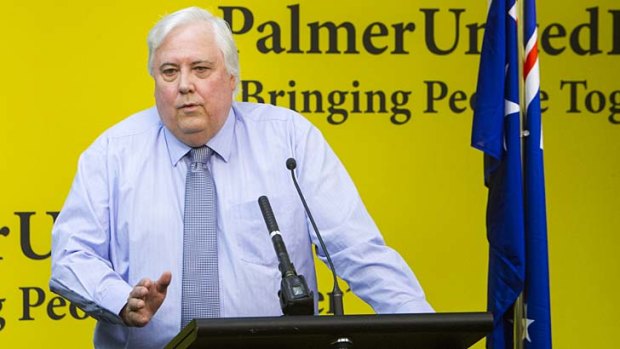 Clive Palmer says his party will contest the next state election.
