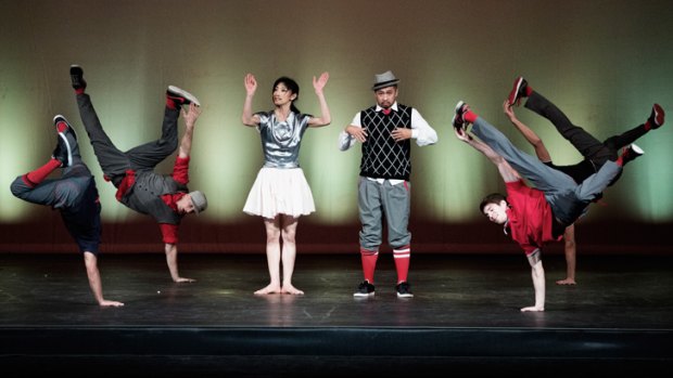 The old and the new: classical music meets break-dancing in <i>Flying Bach</i>.