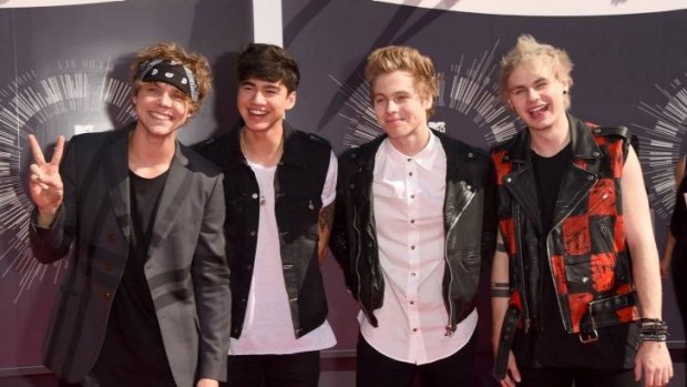 The breakthrough award went to 5 Seconds of Summer.