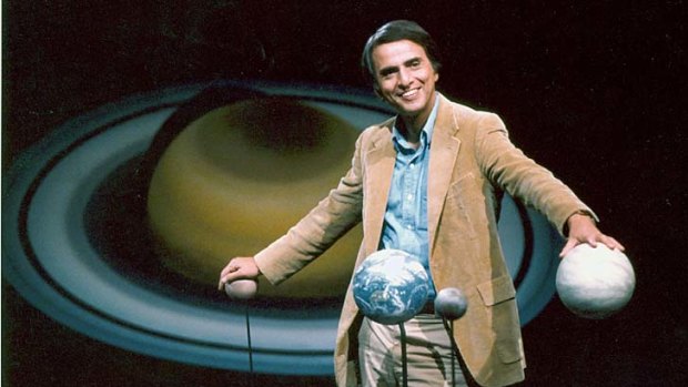 Astronomer and author Carl Sagan "made science cool".