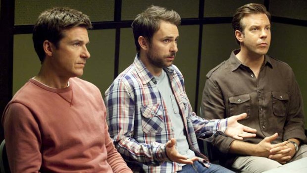 ''It's a lot sillier than something I would normally be drawn to''...Bateman (left) with Charlie Day (centre) and Jason Sudeikis in <i>Horrible Bosses</i>.
